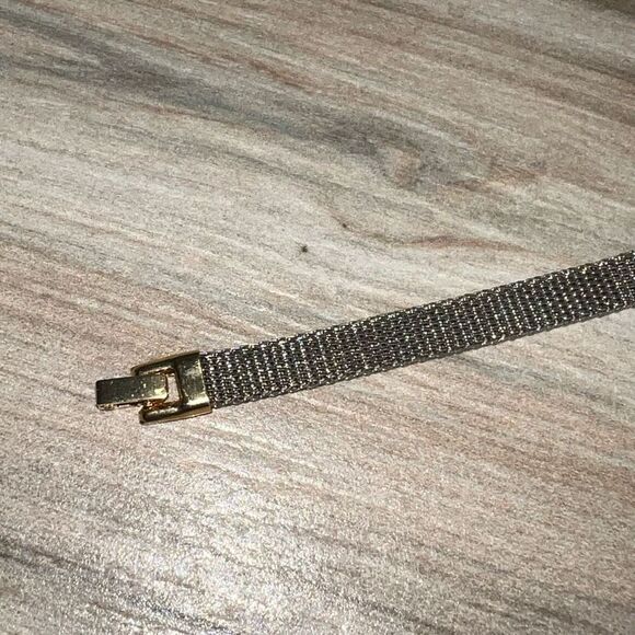 Mesh Rhinestone Bracelet Women Retro Silver Tone Tennis Wrap Classic Core Retro - Picture 5 of 9